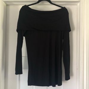 Maternity Black Long Sleeve Top - Size S